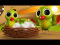 Tote Ka Anda 3D Animated Hindi Moral Stories for Kids - तोते का अंडा हिन्दी कहानी Tales Parrot Egg