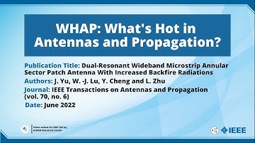 Dual-Resonant Wideband Microstrip Annular Sector Patch Antenna With Increased Backfire Radiations