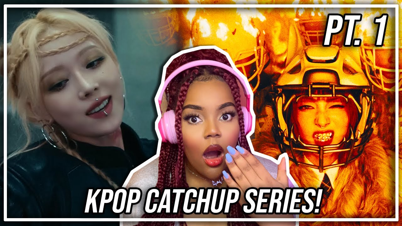 HUGE KPOP CATCHUP PART 1! (LESSERAFIM, XG, AESPA & MORE!)