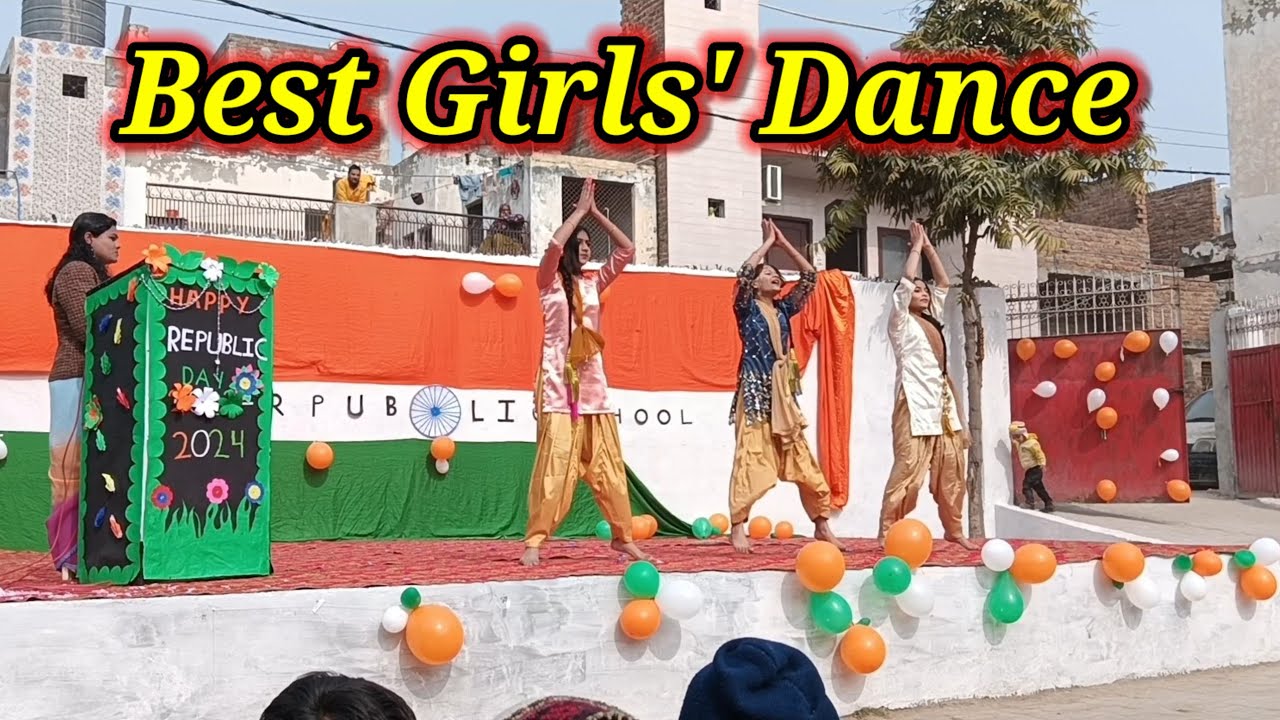 Student's Best Dance Performance Video | School Life | Best Girls Group ...