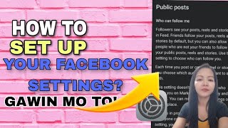 ℹ️ Paano ang tamang pag set up ng Facebook settings?ℹ️ Net Worth