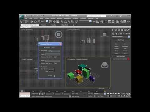 3DS Max 2011 - Object Naming Conventions