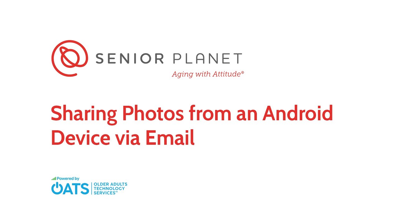 Sharing Photos from an Android Device via Email