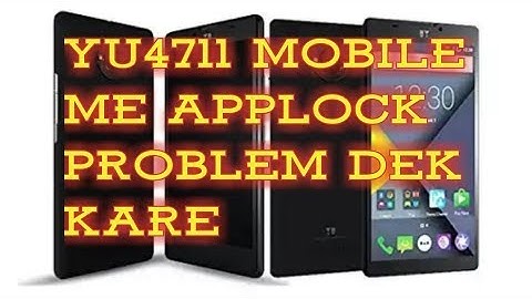 100% working Applock in Yuphoriya,Yunique,Yu4711