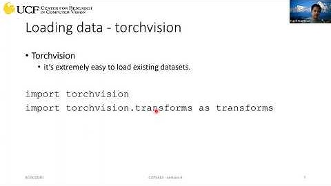 CAP5415 Lecture 8 [PyTorch Tutorial - Part 2] - Fall 2020