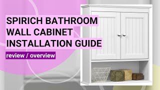 Thumbnail Spirich Bathroom Wall Cabinet Review: Stylish & Functional Storage Solution