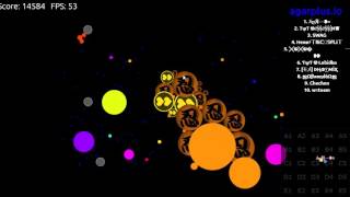 Agar.io - WIN/FAIL COMPILATION - predicting skillz over 69000