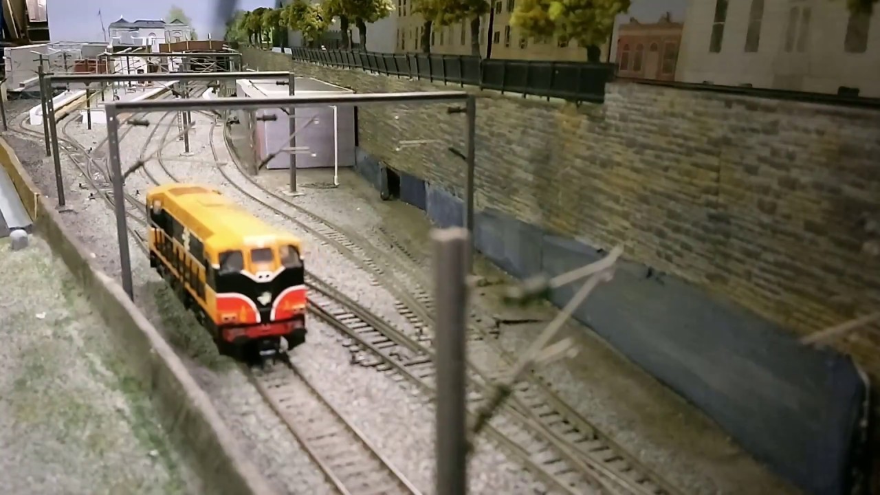 SDMRC Dun Laoghaire model layout - Murphy Models 071 & MKIIs