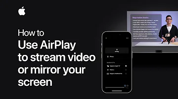 Jak přidám AirPlay na obrazovku?