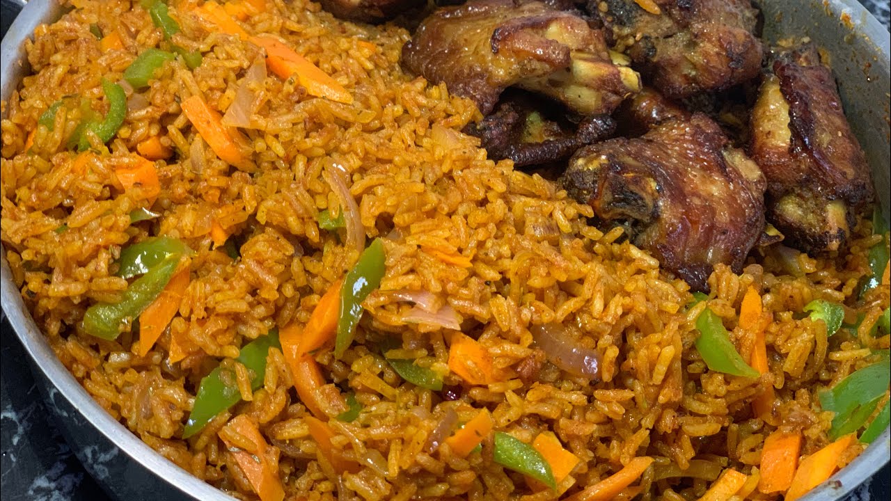 Best jollof rice recipe with no fresh tomatoes// try It you will love