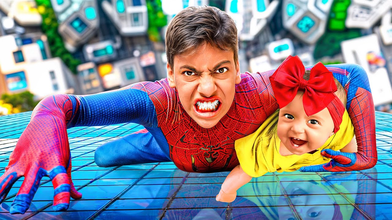 A FILHA DO HOMEM ARANHA!