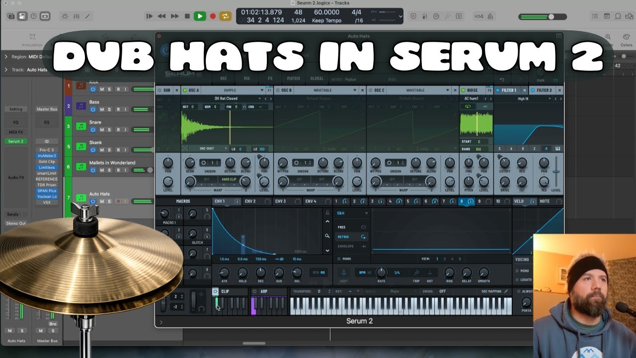 Dub Hi-Hats in Serum 2 – Groove, Realism & Mixing