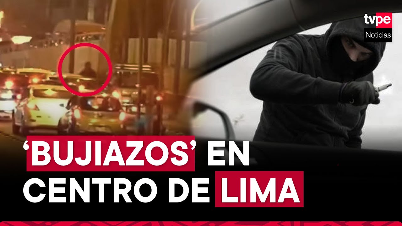 Centro de Lima: PNP detiene a delincuentes que robaban vehículos con ...
