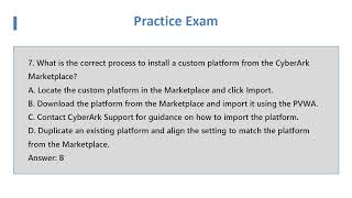 CyberArk Defender PAM (PAM-DEF) Exam Guide In 2025 | Free Practice Exam