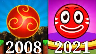 Evolution of Red Ball Games 2008-2021 screenshot 2