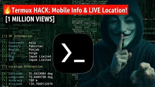 Termux Secret Exposed! Kisi Bhi Mobile ki Location LIVE Nikalo!  1M VIEWS  1 minutes ago 44k views