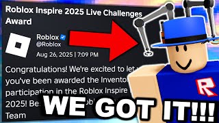 WE FINALLY GOT THE Inventor Hat! (ROBLOX ACCESSORY NEWS)