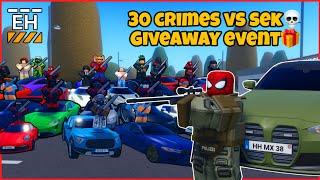 31 SURVIVORS vs SEK🥷!!LAST ONE ALIVE WINS A GAMEPASS💀!!Roblox Emergency Hamburg Sek Gameplay🚨🚔!!