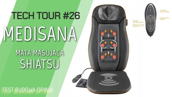 medisana MCN Shiatsu Massagesitzauflage, Rückenmassage