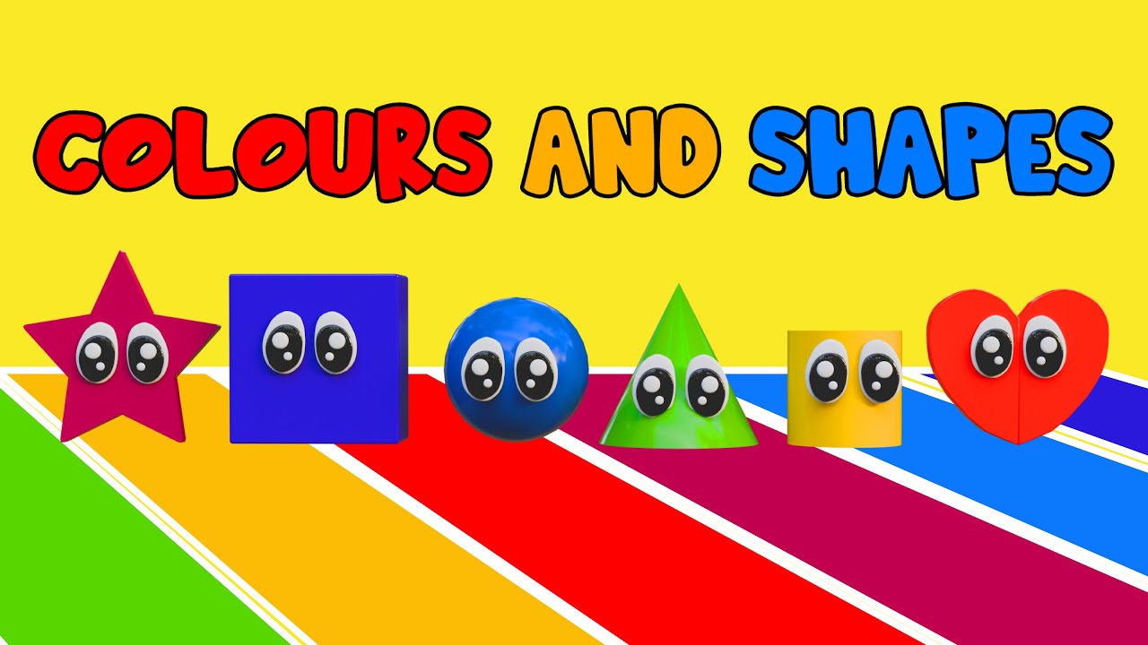 Learn Colors and Shapes | Fun Learning Video For Kids | Chinka TV - YouTube
