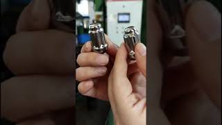 firmness of 2 pcs nut with welding cap/cover