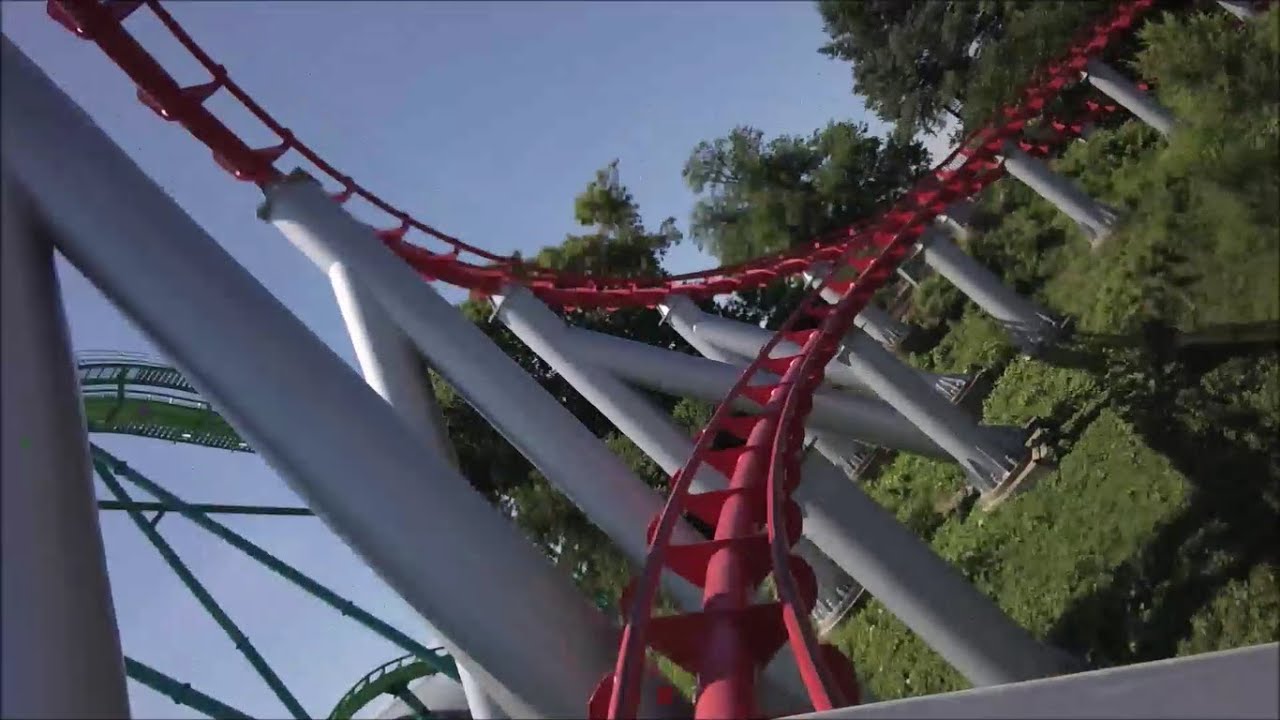 Steel Force HD OnRide POV Front Dorney Park Summer 2016 YouTube