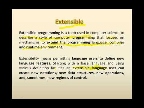 #Python for beginners#Features of PYTHON language#extensible language ...