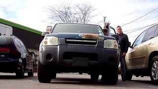2002 Nissan Frontier 30 Degree Coldstart. 2002 Nissan Frontier Start Up Engine Full Tour