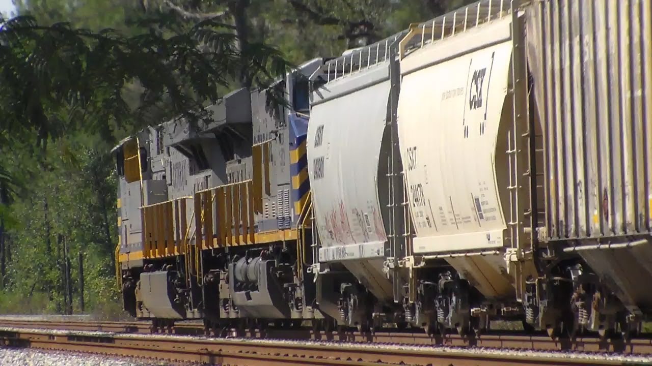 CSX Trains 2017: Citrail Leading CSX Q441-17