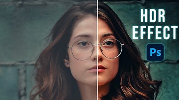 Photoshop HDR Effect One Click | Photoshop HDR Effect Action Free