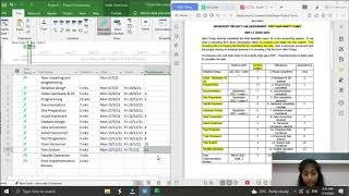 AIS 2 MICROSOFT PROJECT - PERT AND GANTT CHART