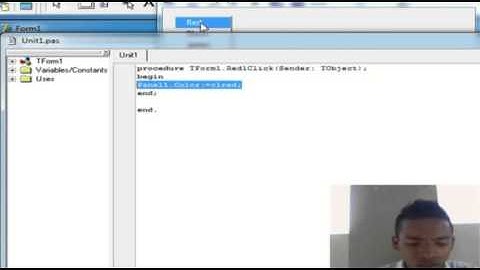 Tutorial   How to create a beautiful Panel and PopupMenu in DELPHI 7