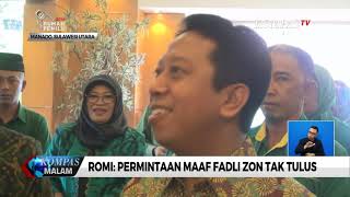 Romi: Permintaan Maaf Fadli Zon Tak Tulus