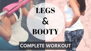 Legs & Booty WORKOUT | Build Toned & Lean Legs