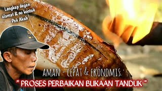 Perbaiki bukaan tanduk - dikerjakan dengan santai - aman & hasil maksimal