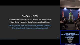 Brennon Thomas - There's no place like 169.254.169.254 - (Ab)using cloud metadata URLs