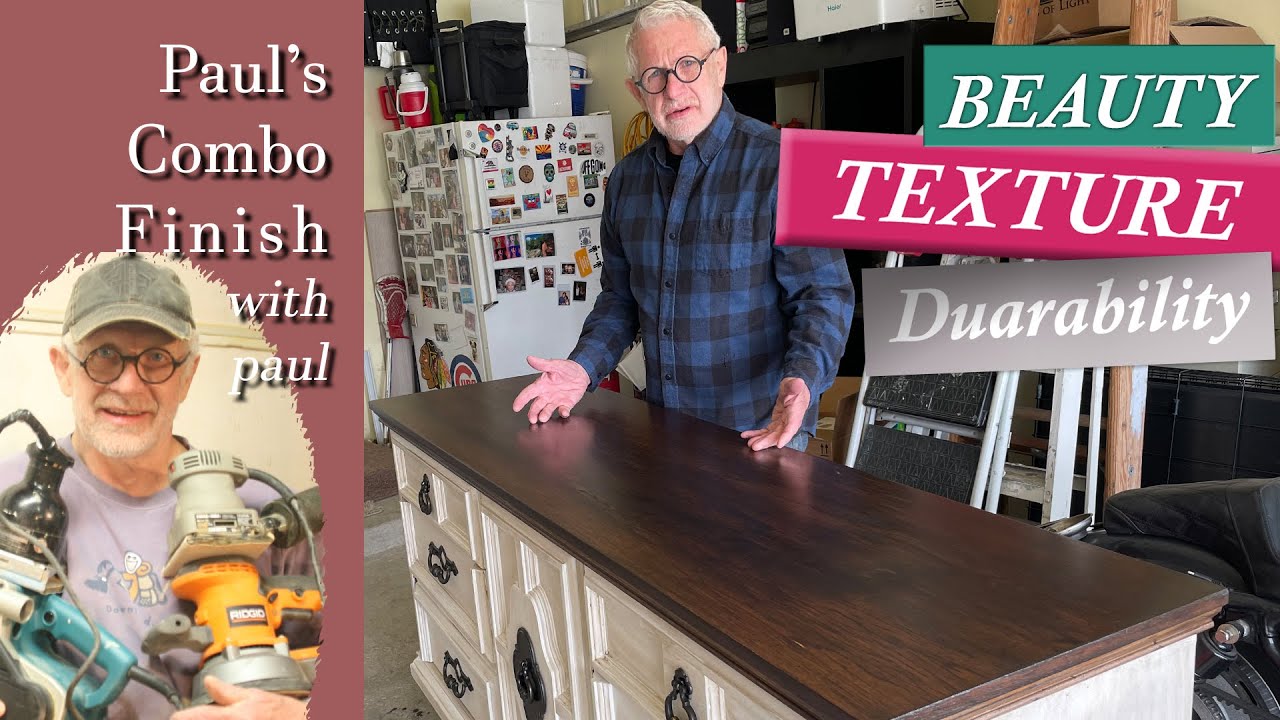 THE Best Clear Wood Combination Finish Refinishing Furniture YouTube