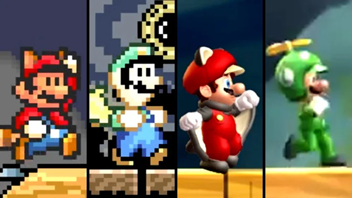 Evolution of Airship Levels in 2D Super Mario Games (1988-2019)