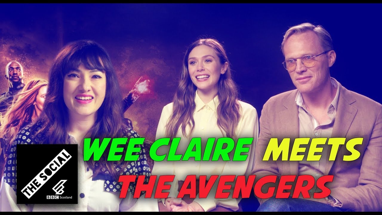 Wee Claire Chats To THE AVENGERS