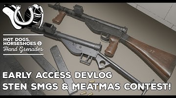 H3VR Early Access Devlog: Sten SMG Family, Meatmas Holiday Contest