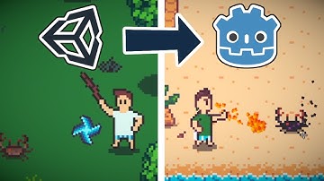 Converting 6 Months of Progress from Unity to Godot