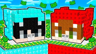Moni vs Tofi vs Lia: EN ZENGİN Minecraft Evi Yapı Kapışması!