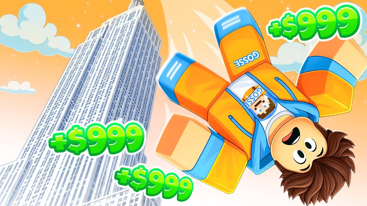 Tjänar MILJONER i Roblox Climb And Jump Tower!