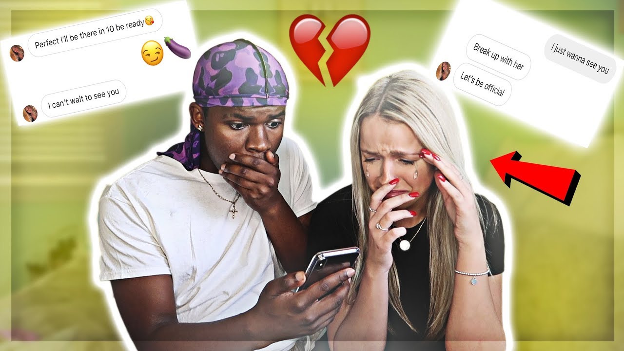 DM'ing MY GIRLFRIEND'S BEST FRIEND PRANK **BACKFIRES** (SHE CRIED)