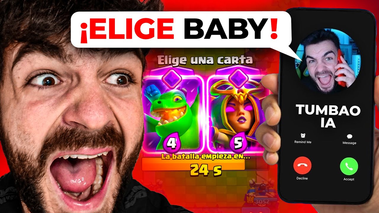 Llamé al Tumbao IA para ganar el Desafío del Baby Dragón Evo!😱