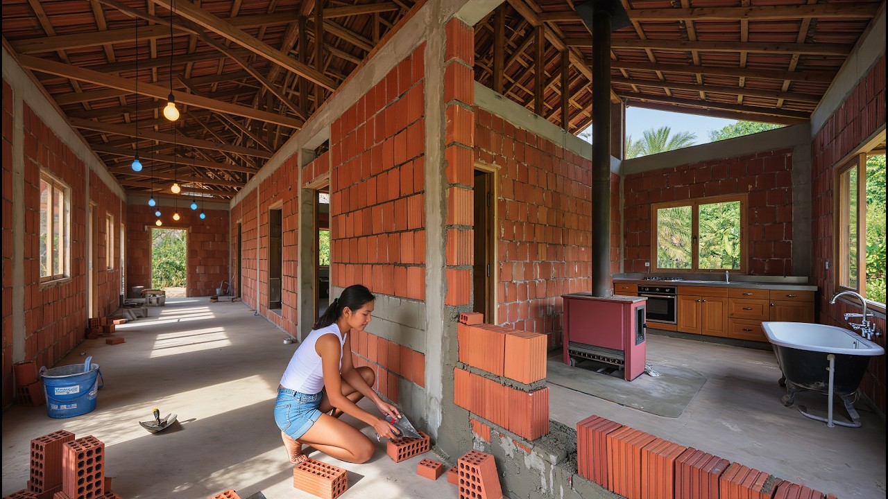 Талантливая девушка поразила всех, самостоятельно спроектировав виллу своей мечты за 365 дней.