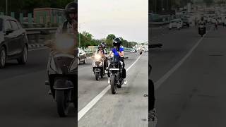 boys reaction with cute girl 😍 #mt15 #yamahamt15 #mt15v2 #viralshort #ytshorts