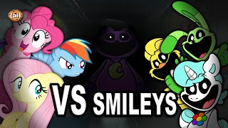 🧸 If MLP Ponies MEET Smiling Critters! 🧸 (Ai Animation)