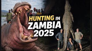 EP 1. Dangerous Game Hunting Zambia | Giant Crocodile & Hippo Adventure | Hunting Big Game screenshot 4