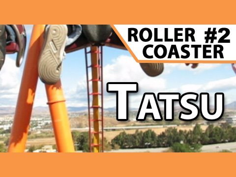 Tatsu Roller Coaster - Six Flags Magic Mountain